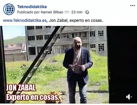 Video-Consejo Teknodidaktika con Jon Zabal.